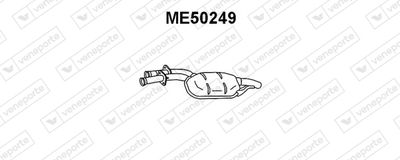ME50249 VENEPORTE Предглушитель выхлопных газов