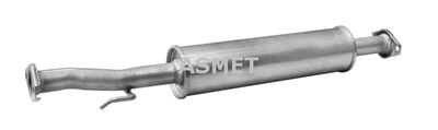 24066 ASMET Средний глушитель выхлопных газов