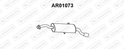 AR01073 VENEPORTE Глушитель выхлопных газов конечный