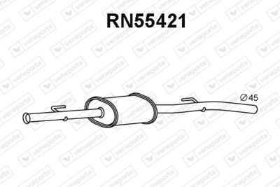 RN55421 VENEPORTE Предглушитель выхлопных газов