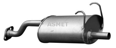 13017 ASMET Глушитель выхлопных газов конечный