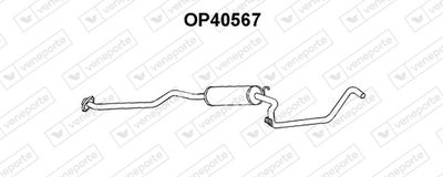 OP40567 VENEPORTE Предглушитель выхлопных газов