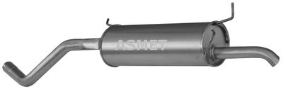 10037 ASMET Глушитель выхлопных газов конечный