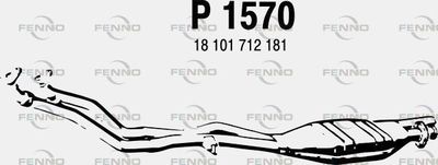 P1570 FENNO Предглушитель выхлопных газов