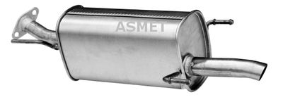 05160 ASMET Глушитель выхлопных газов конечный