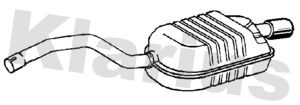 241063 KLARIUS Глушитель выхлопных газов конечный