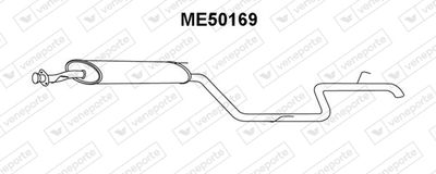 ME50169 VENEPORTE Глушитель выхлопных газов конечный