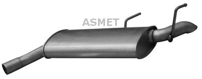 05178 ASMET Глушитель выхлопных газов конечный