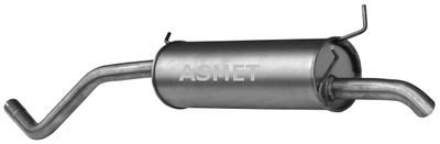 10060 ASMET Глушитель выхлопных газов конечный