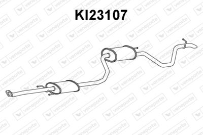 KI23107 VENEPORTE Глушитель выхлопных газов конечный