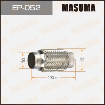 Гофра глушителя Masuma                EP-052