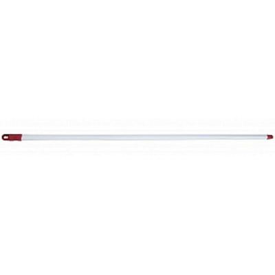 Ручка для держателя мопов, 140см, d=23,5мм, анодированный алюминий, красный. Турция