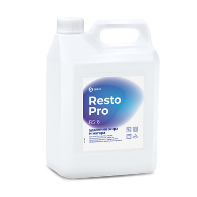 Resto Pro RS-6 Средство для удаления жира и нагара (канистра 5л) (4штуп)