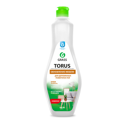 Очиститель полироль для мебели Torus Cream (флакон 500 мл) (8штуп)