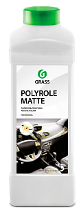 Полироль-очиститель пластика матовый "Polyrole Matte vanilla", с ароматом ванили, 1л (12штуп)