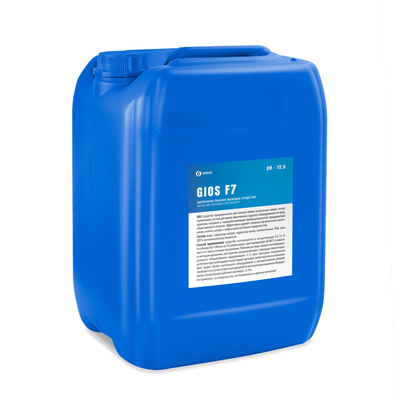 GIOS F7 Щелочное пенное моющее средство, pH 12,5 (канистра 18,5 л)