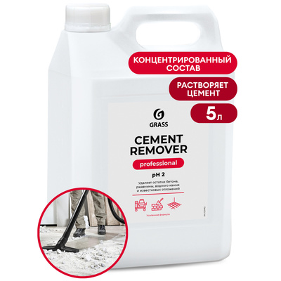 Средство для очистки после ремонта "Cement Remover", 5,8 кг (4штуп)