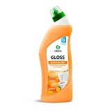 Чистящий гель для ванны и туалета "Gloss amber" 750 мл (12штуп)