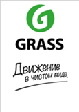 Наклейка вертикальная GRASS