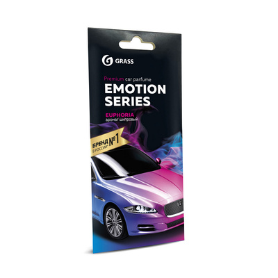 Ароматизатор воздуха картонный Emotion Series Euphoria (New) (50штуп)