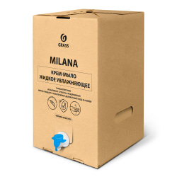Крем-мыло жидкое увлажняющее "Milana" черника в йогурте (bag-in-box 20,5 кг), 20,5 кг (пал. 30 шт.)