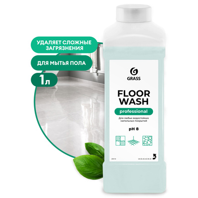 Средство для мытья пола Floor Wash (нейтральное) 1л (12штуп)