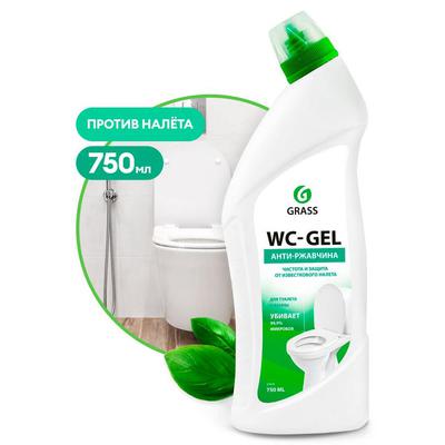 Средство для чистки сантехники (гель) "WC-GEL"  750 мл (12штуп)(паллет 624шт)