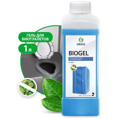 Средство для биотуалетов "Biogel" 1л (12штуп)