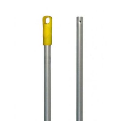 Ручка для держателя мопов, 130 см, d=22 мм, алюминий, желтыйНОВИНКИ