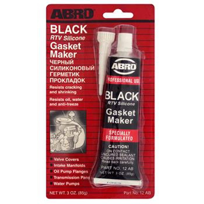 Герметик прокладочный Abro 12AB Black Gasket Maker 0.085л