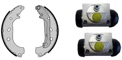 H24071 BREMBO Комплект тормозных колодок