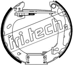 16310 fri.tech. Комплект тормозных колодок