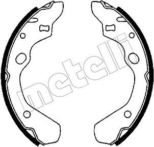 530207 METELLI Комплект тормозных колодок