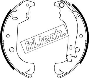 1034105Y fri.tech. Комплект тормозных колодок