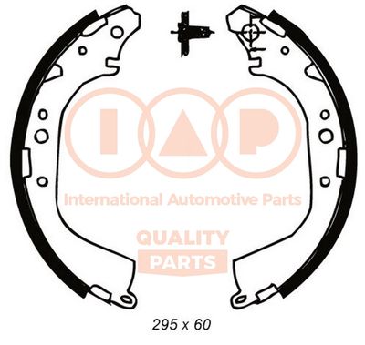 70513020 IAP QUALITY PARTS Комплект тормозных колодок