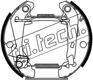 16128 fri.tech. Комплект тормозных колодок