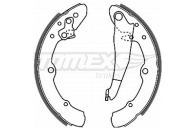 TX2025 TOMEX Brakes Комплект тормозных колодок