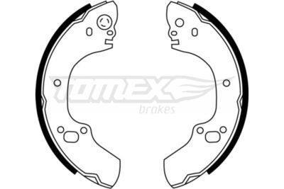 TX2288 TOMEX Brakes Комплект тормозных колодок