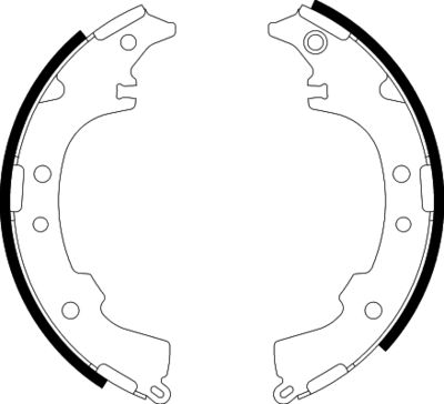 8DB355002191 HELLA PAGID Комплект тормозных колодок