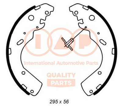 70504030 IAP QUALITY PARTS Комплект тормозных колодок