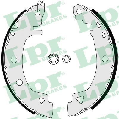04920B LPR Комплект тормозных колодок