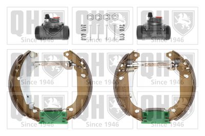 BS786K4 QUINTON HAZELL Комплект тормозных колодок