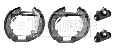 BBS1149K BORG & BECK Комплект тормозных колодок
