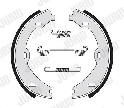362653J JURID Комплект тормозных колодок