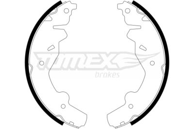 TX2319 TOMEX Brakes Комплект тормозных колодок
