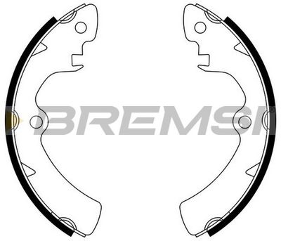 GF0904 BREMSI Комплект тормозных колодок