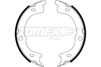 TX2313 TOMEX Brakes Комплект тормозных колодок