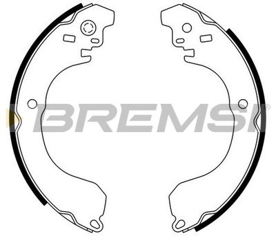 GF0871 BREMSI Комплект тормозных колодок