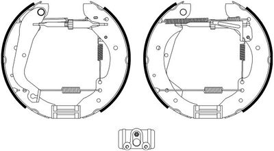 BXK2020 BENDIX Braking Комплект тормозных колодок