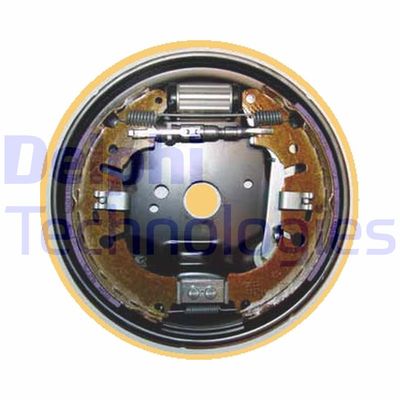 LG16055 DELPHI Комплект тормозных колодок